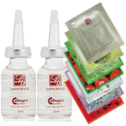 DAINTY 丹堤 膠原蛋白原液2入◣買就送丹堤面膜50片◥ 