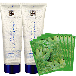DAINTY 丹堤 白皙調理凍膜2入+蘆薈面膜50片只要990元